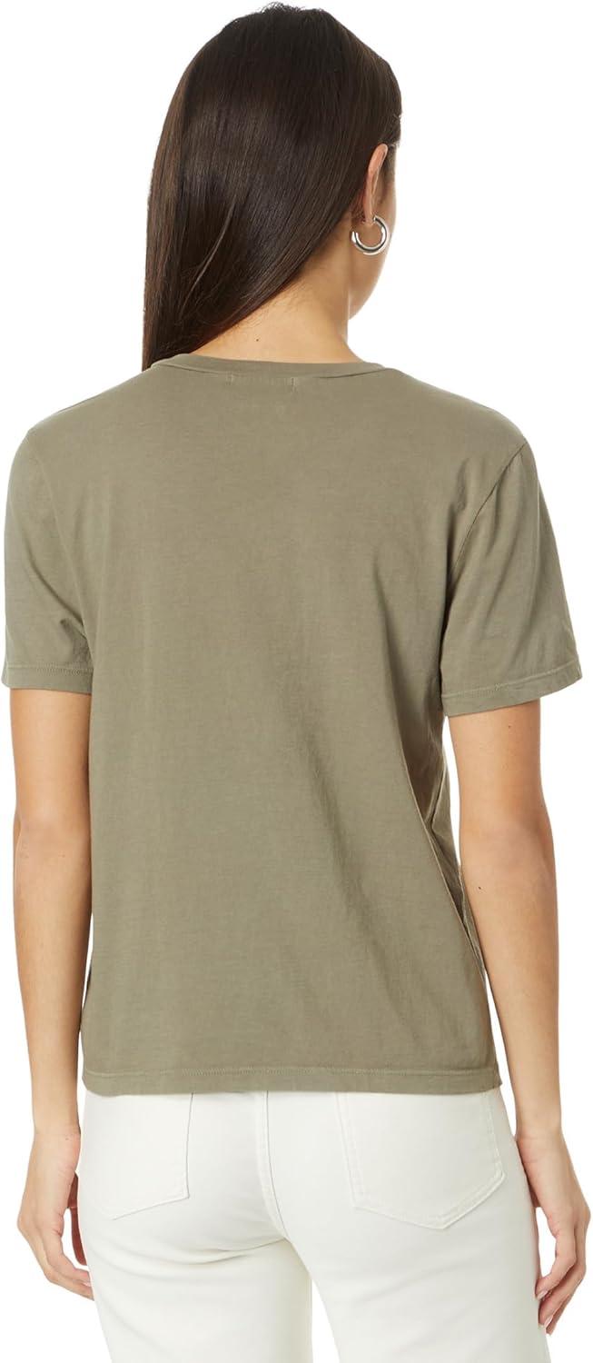 image:imageMichael Stars Womens Becca Short Sleeve Crew Neck TeeOlive