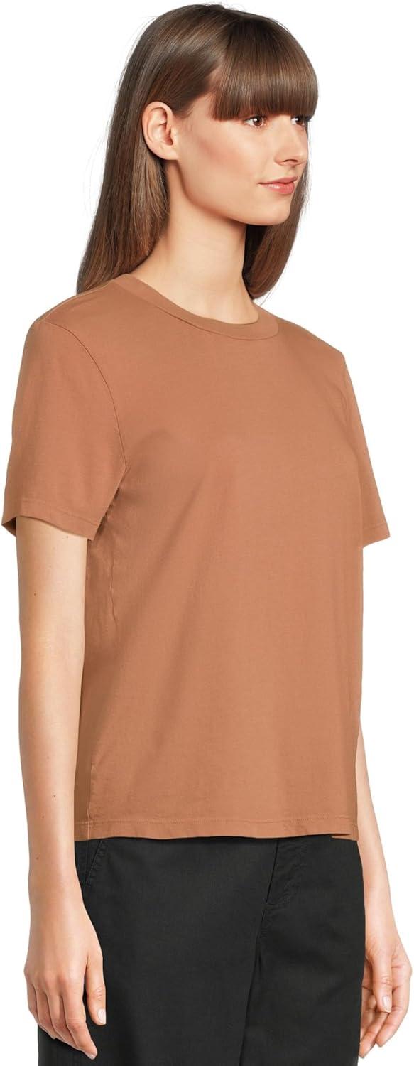 image:imageMichael Stars Womens Becca Short Sleeve Crew Neck TeeTerra