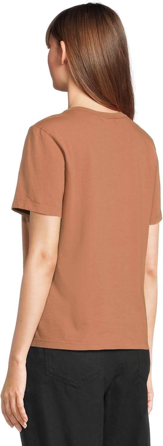 image:imageMichael Stars Womens Becca Short Sleeve Crew Neck TeeTerra