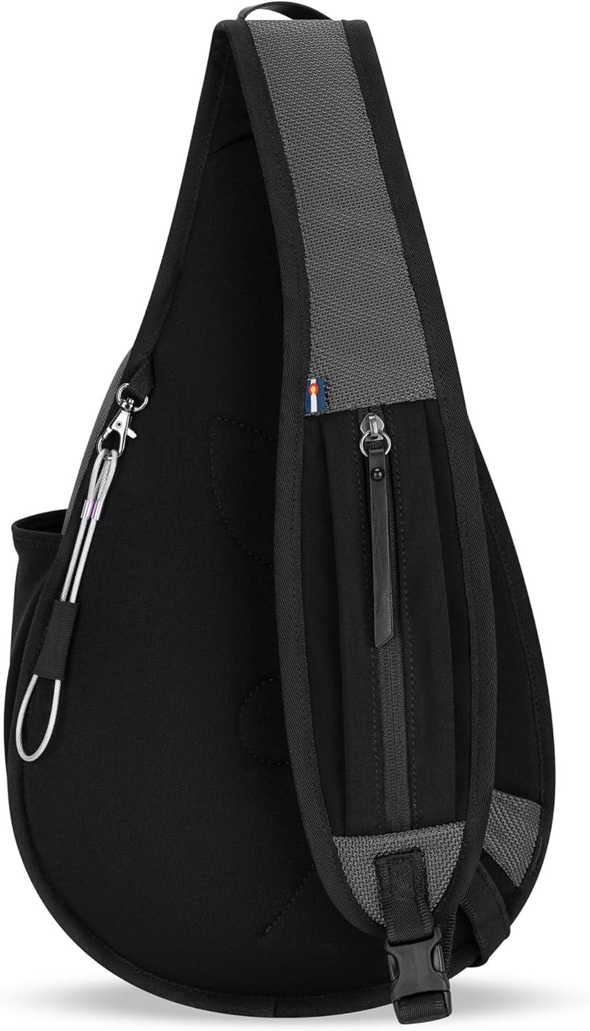 image:imageSherpani Esprit Anti Theft Sling Bag Sling Backpack 10L Travel Bag Crossbody Backpack Travel Gift for Women Fits 10 Inch Tablet MoroccoGranite Signature