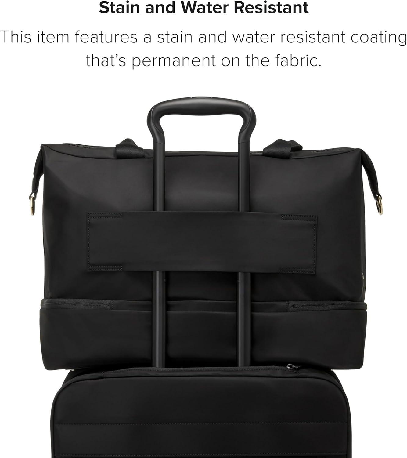 image:imageTUMI Womens Contine WeekenderBlack Gold Hardware