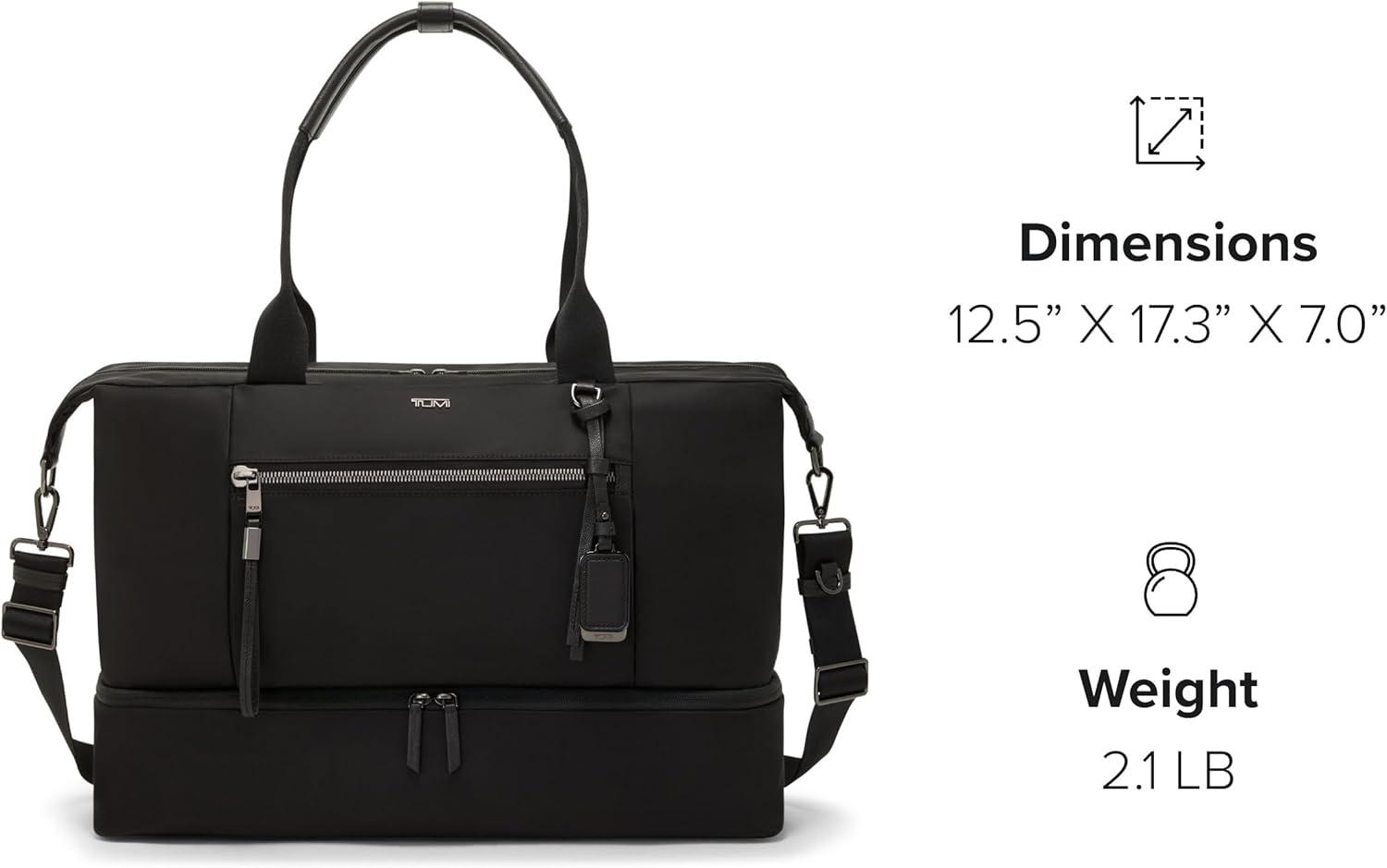 image:imageTUMI Womens Contine WeekenderBlack Gunmetal Hardware