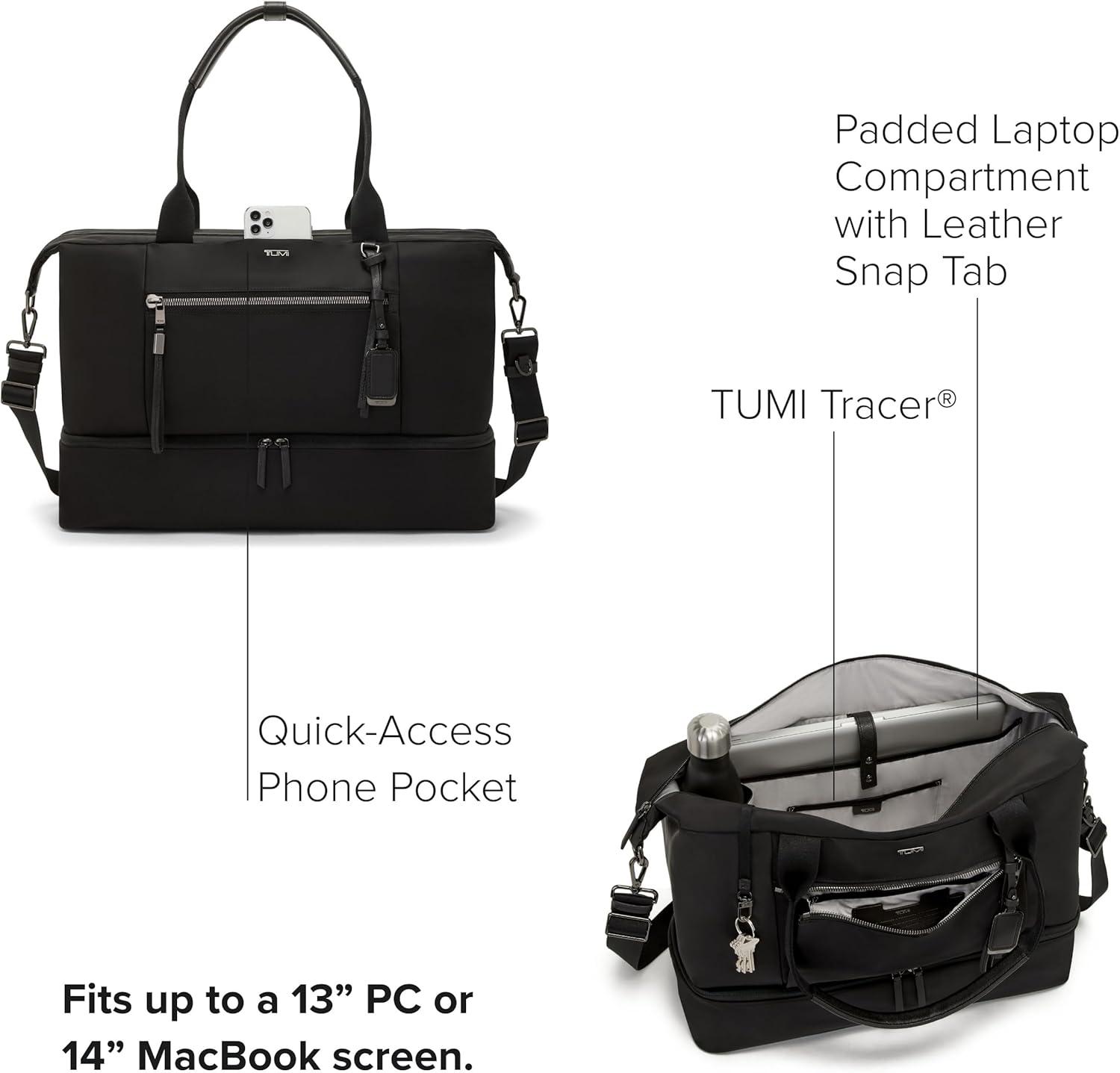 image:imageTUMI Womens Contine WeekenderBlack Gunmetal Hardware