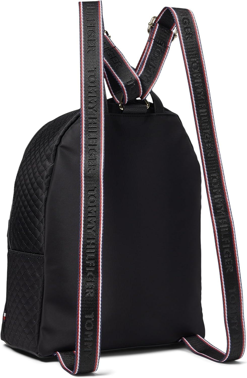 image:imageTommy Hilfiger Arianna II Med Dome Backpack Faded Olive One SizeBlack