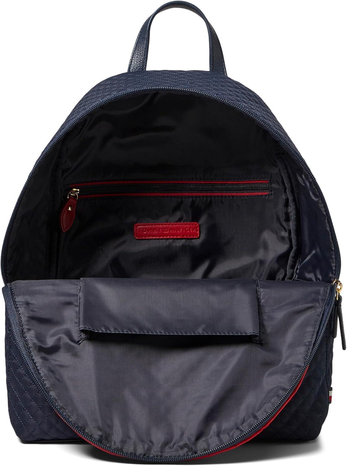 image:imageTommy Hilfiger Arianna II Med Dome Backpack Faded Olive One SizeTommy NavyTommy Red