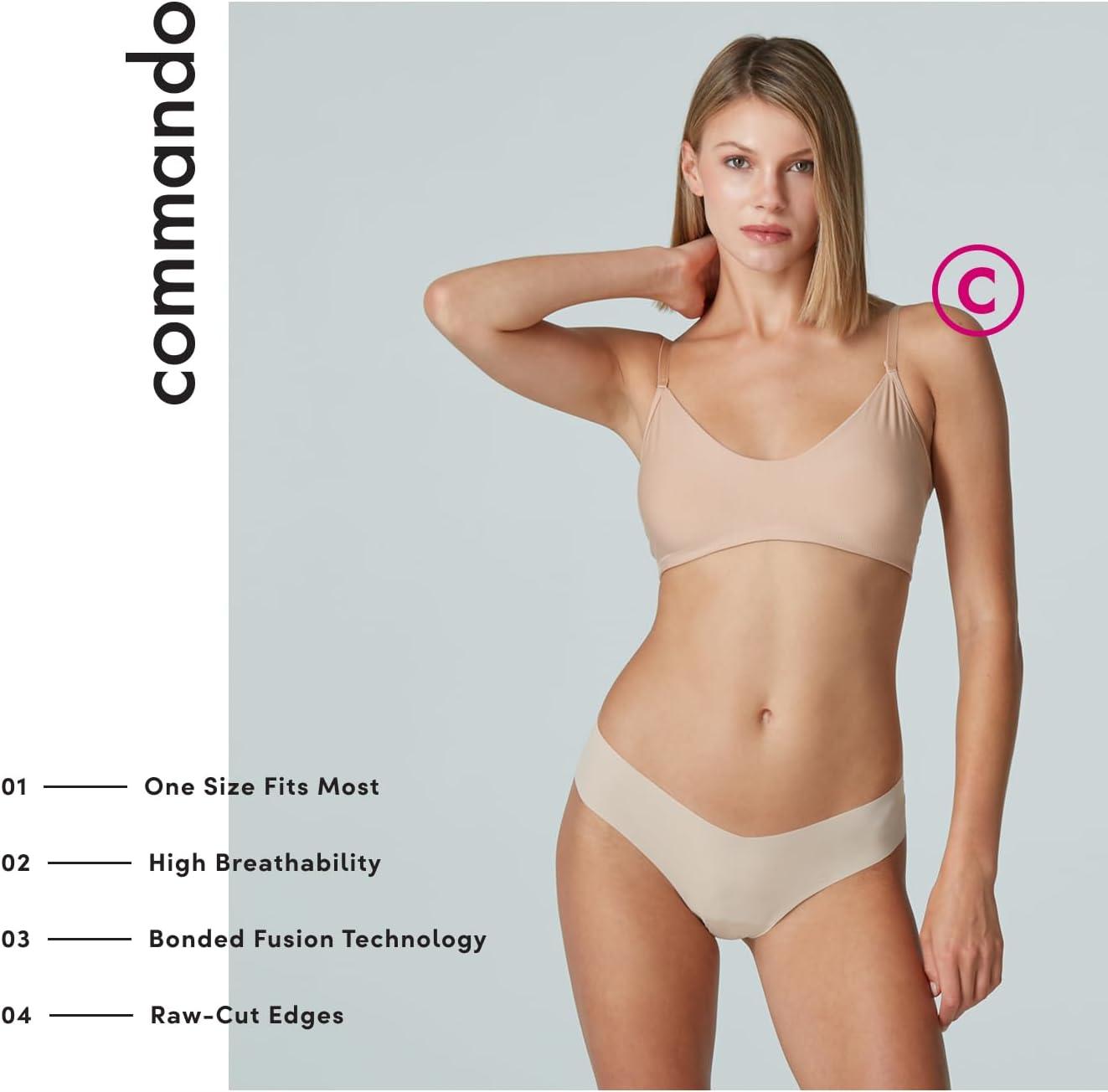 image:imagecommando womens 3 Pack Invisible ThongBeige