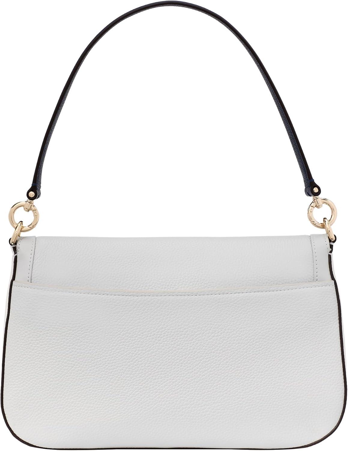 image:imagekate spade new york womens Hudson Pebbled Leather Flap Shoulder BagStone Path Multi