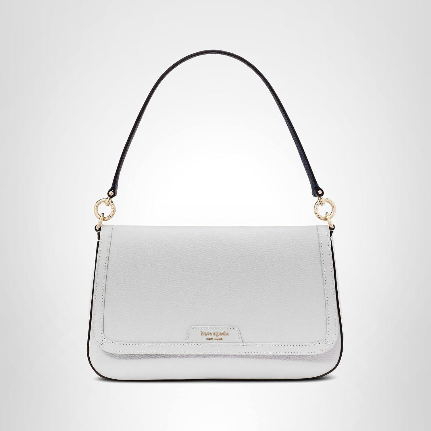 image:imagekate spade new york womens Hudson Pebbled Leather Flap Shoulder BagStone Path Multi