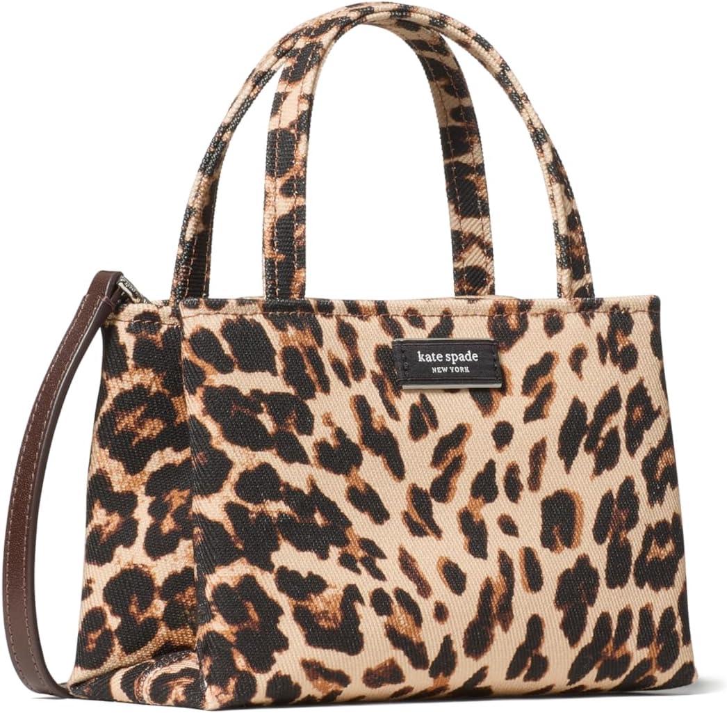 image:imagekate spade new york womens Sam Icon Ksnyl Mini ToteLeopard Multi