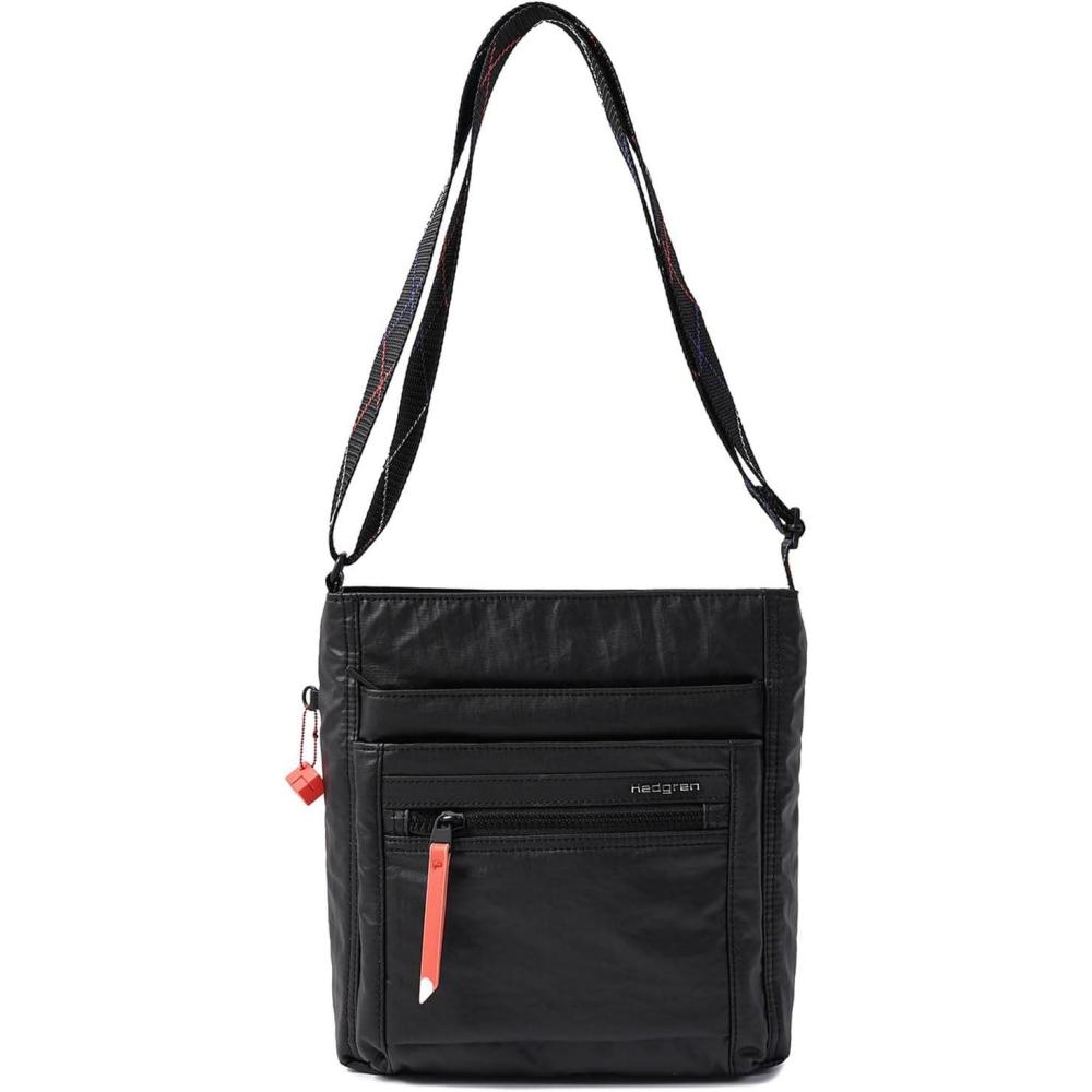 image:imageHedgren womens Orva CrossbodyBlack With Coral