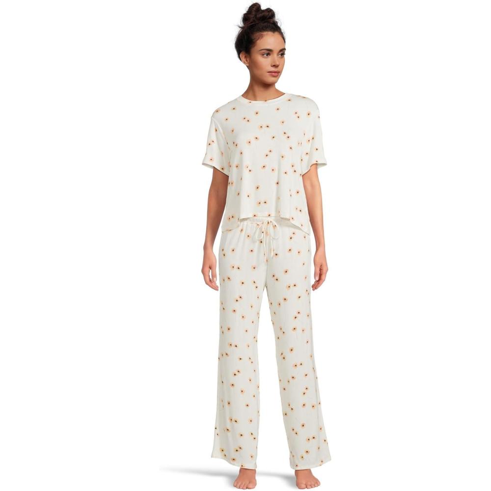image:imageHoneydew Intimates womens All American Pj SetWhite Poppies