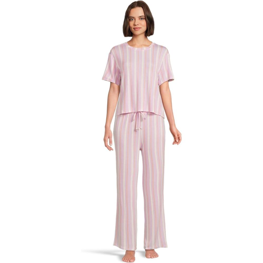 image:imageHoneydew Intimates womens All American Pj SetWisp Stripe