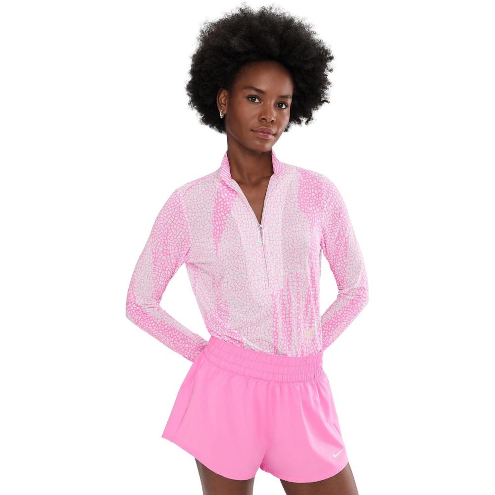 image:imageJamie Sadock Womens Sunsense Sauvage Zip Mock Long SleevePink