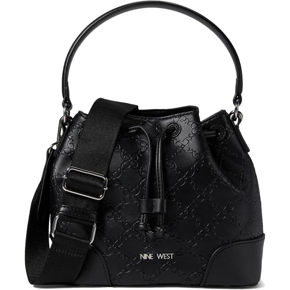 image:imageNine West womens Ellis Mini Bucket CrossbodyBlack