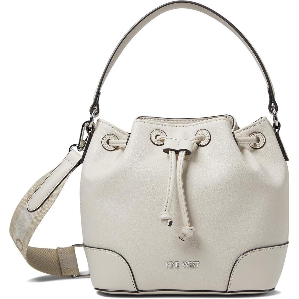 image:imageNine West womens Ellis Mini Bucket CrossbodyMilk