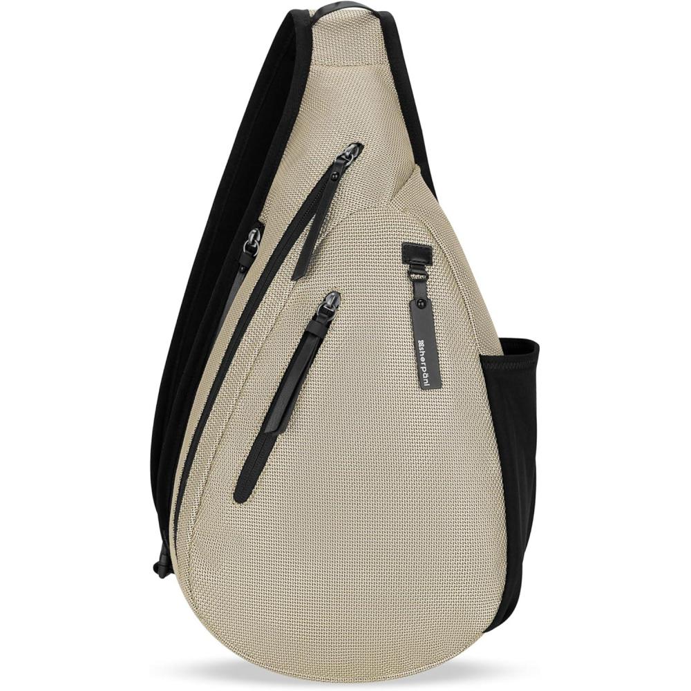 image:imageSherpani Esprit Anti Theft Sling Bag Sling Backpack 10L Travel Bag Crossbody Backpack Travel Gift for Women Fits 10 Inch Tablet MoroccoStraw Signature