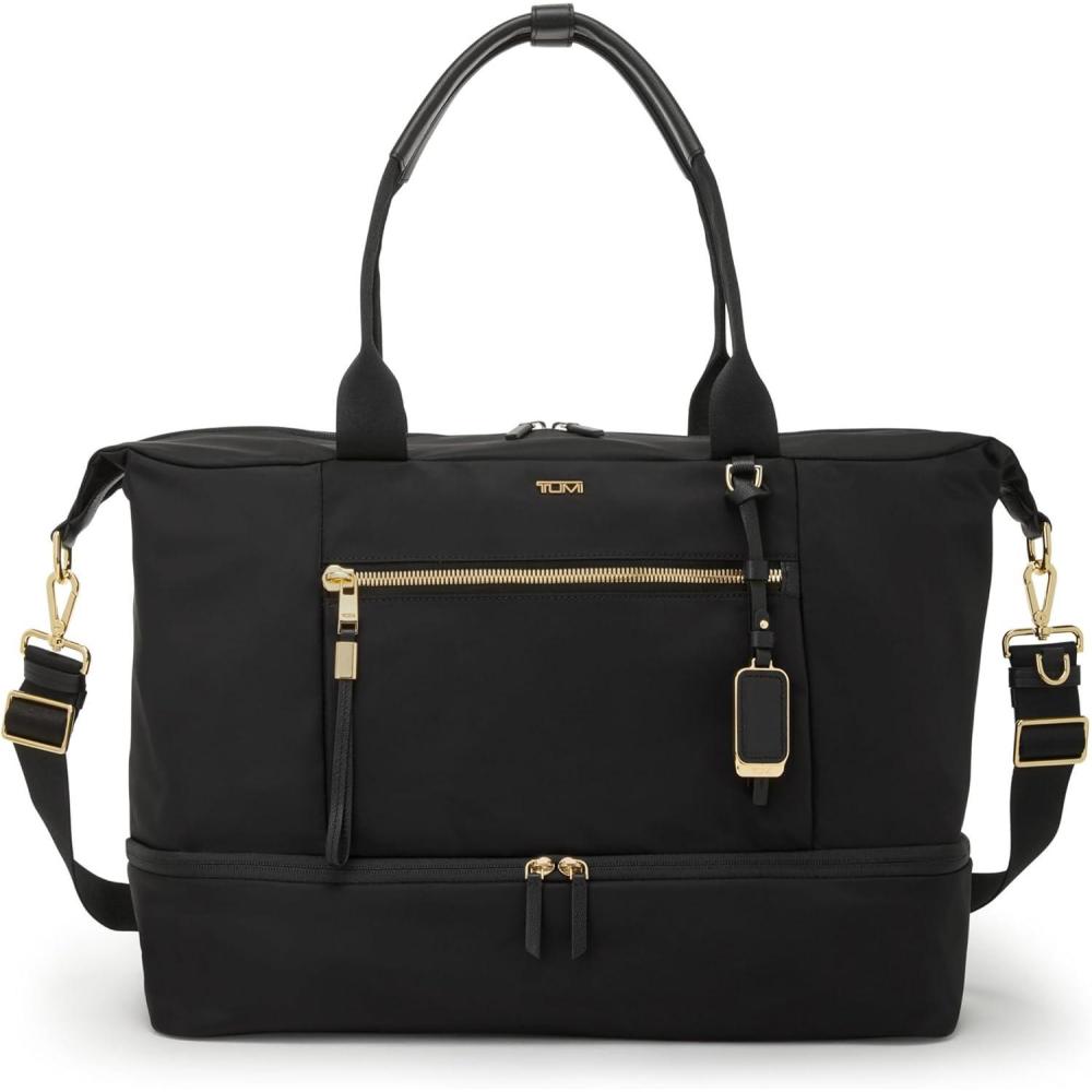 image:imageTUMI Womens Contine WeekenderBlack Gold Hardware