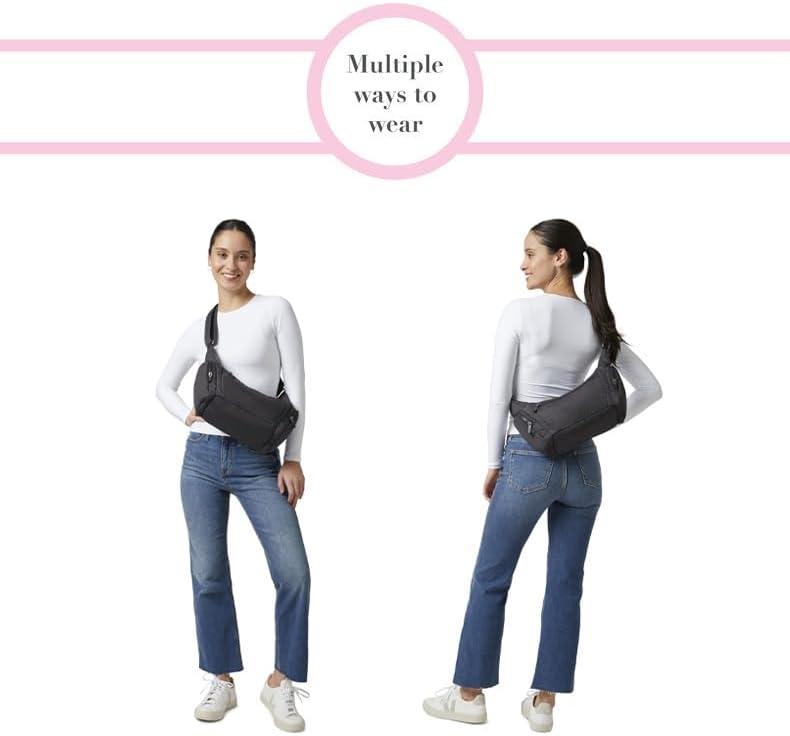 image:imageBaggallini womens Banana SlingPlum Twilight Puff