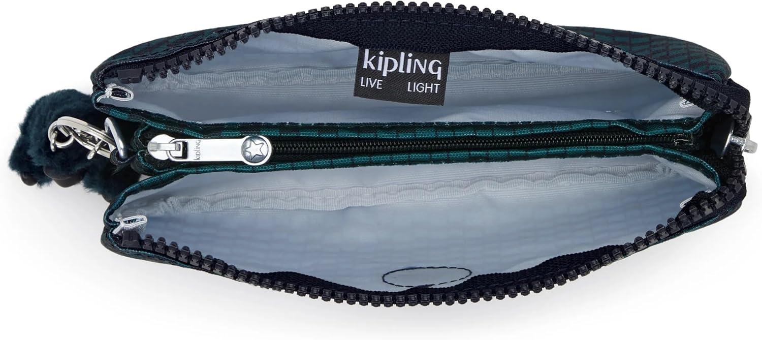 image:imageKipling Womens Creativity Large Prt Pouch Versatile Cosmetics Kit Lightweight Travel OrganizerDark Lobby Tile