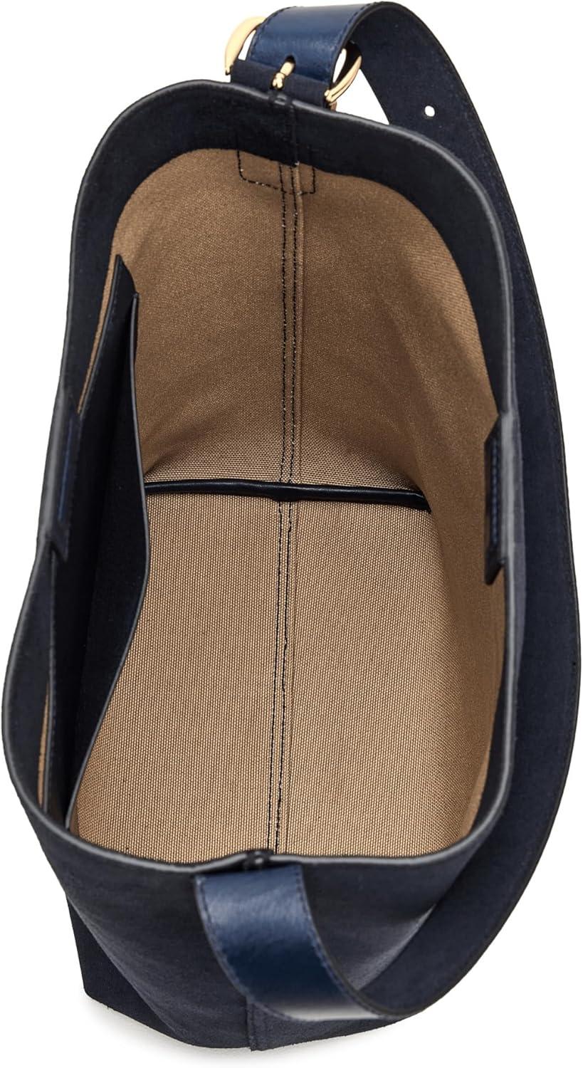 image:imageMadewell Women The Essential Bucket Tote in Suede Juniper Berry One Size