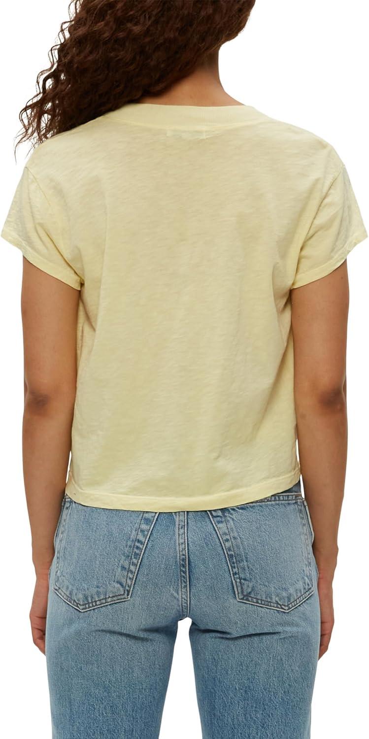 image:imageMichael Stars Womens Harlan Cropped VNeck TeeLemonade