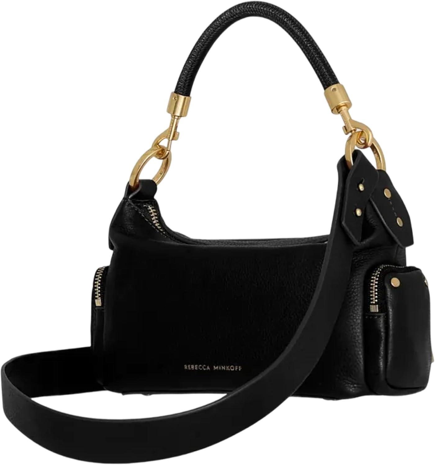 image:imageRebecca Minkoff Mab Shoulder Bag 20th Anniversary Edition Womens Leather HandbagBlack