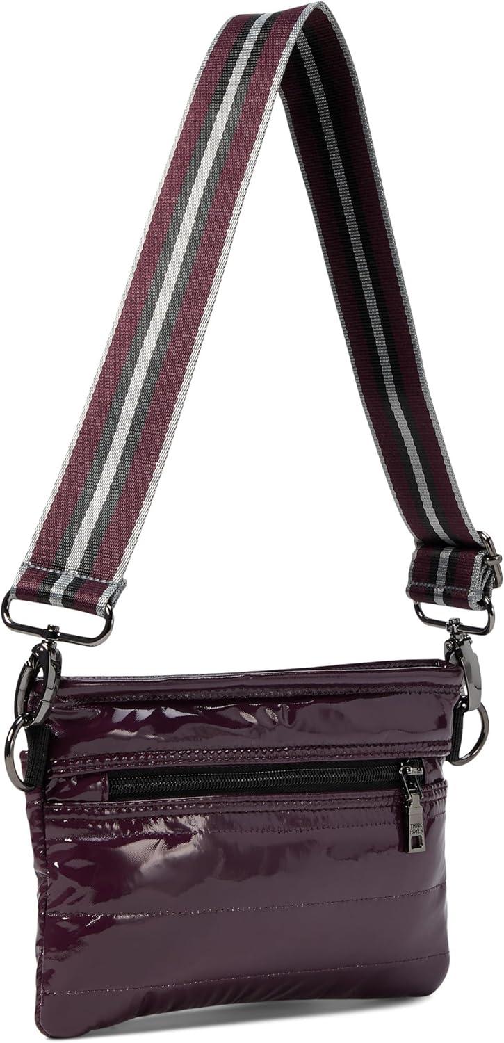 image:imageThink Royln Bum Bag CrossbodyAubergine Patent