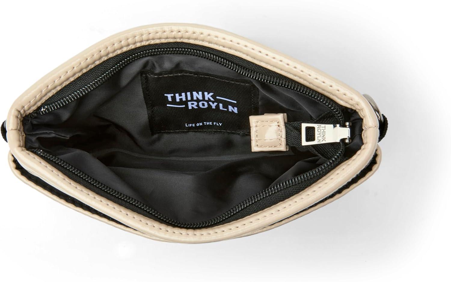 image:imageThink Royln Bum Bag CrossbodyBlonde Patent 1