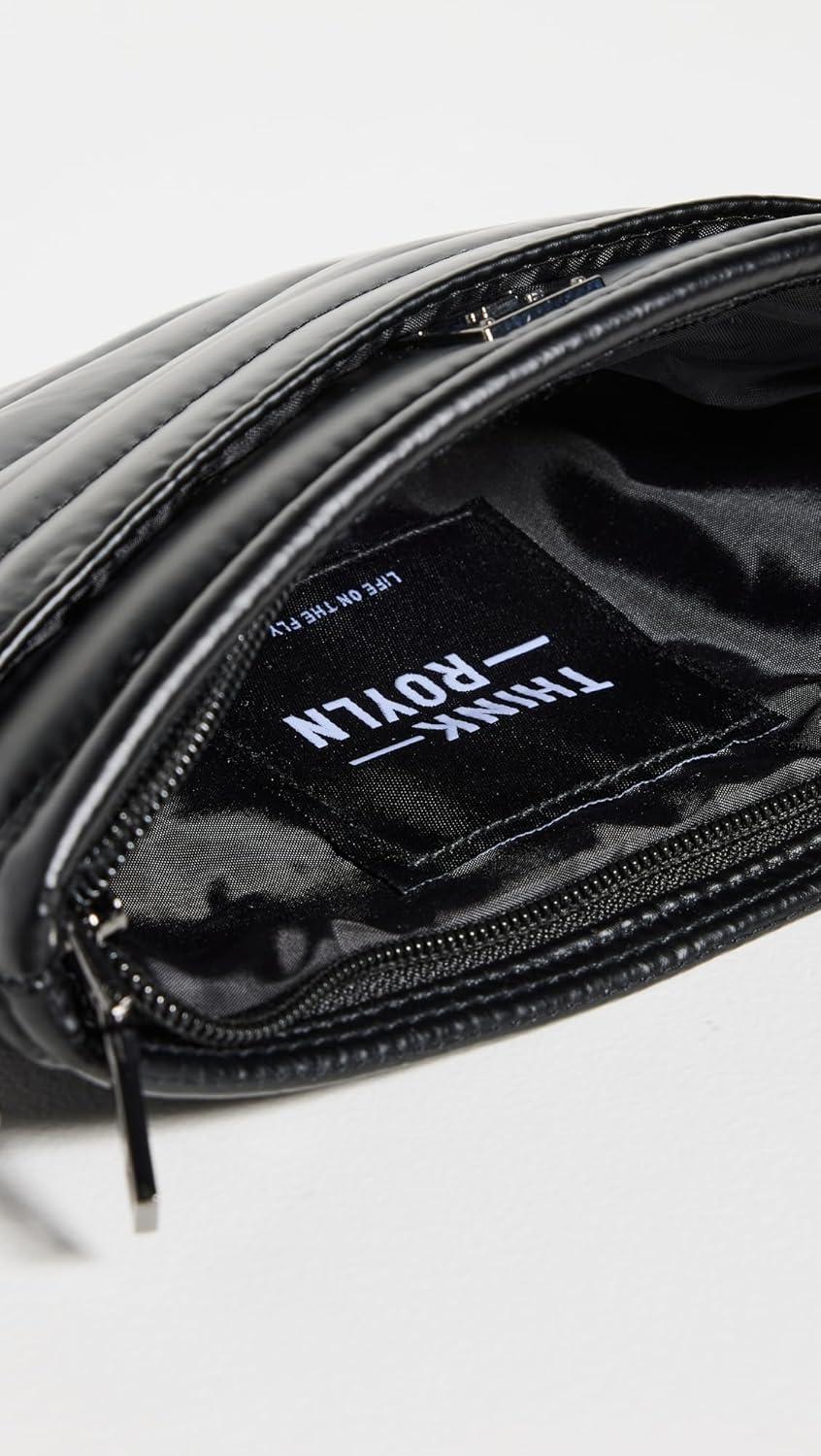 image:imageThink Royln Bum Bag CrossbodyPearl BlackBlackBlack Web