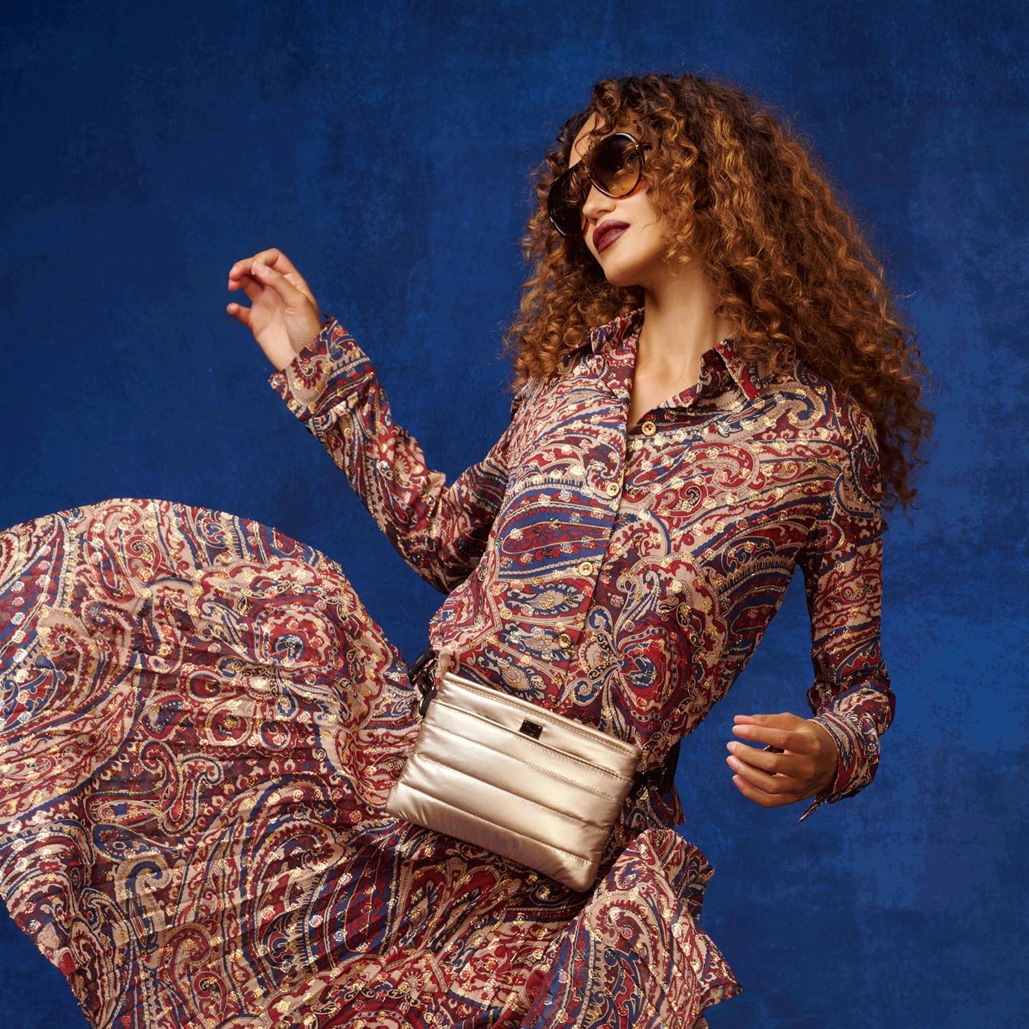 image:imageThink Royln Bum Bag CrossbodyPearl Cashmere
