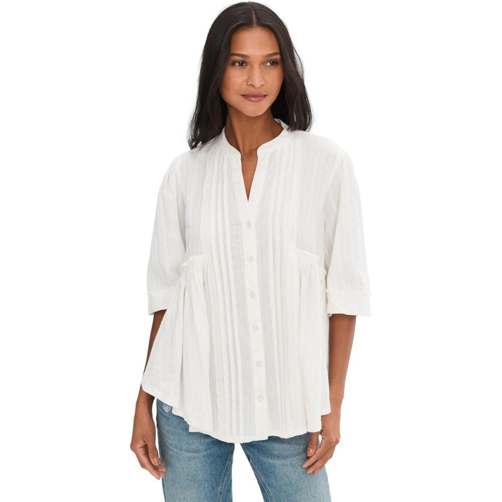 image:imageFree People Womens We The Free Willow ButtonDownIvory