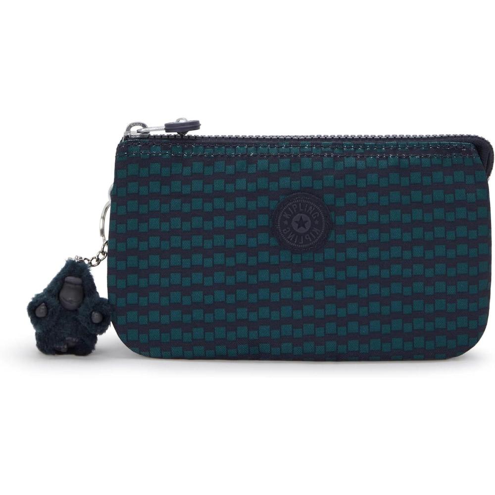 image:imageKipling Womens Creativity Large Prt Pouch Versatile Cosmetics Kit Lightweight Travel OrganizerDark Lobby Tile