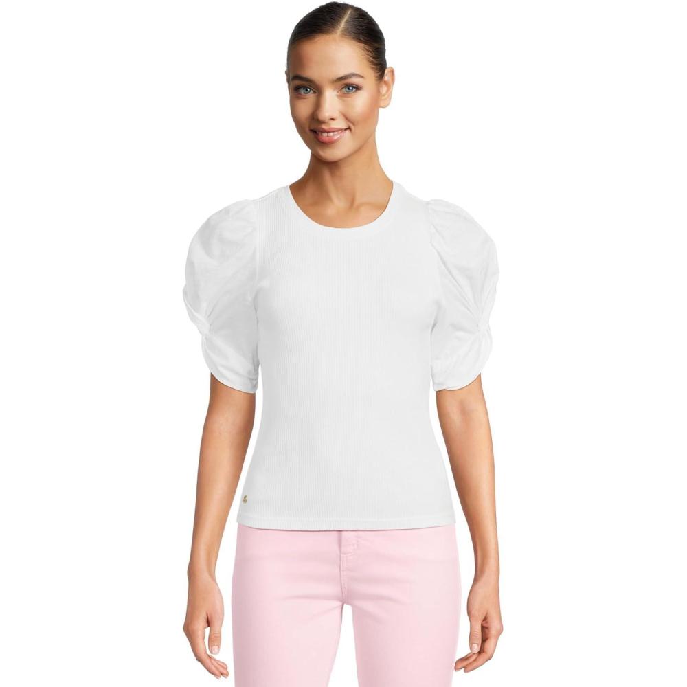 image:imageLilly Pulitzer Womens Igby Knit TopResort White