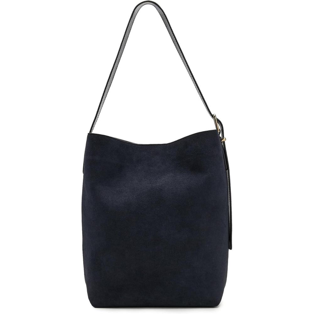 image:imageMadewell Women The Essential Bucket Tote in Suede Juniper Berry One Size