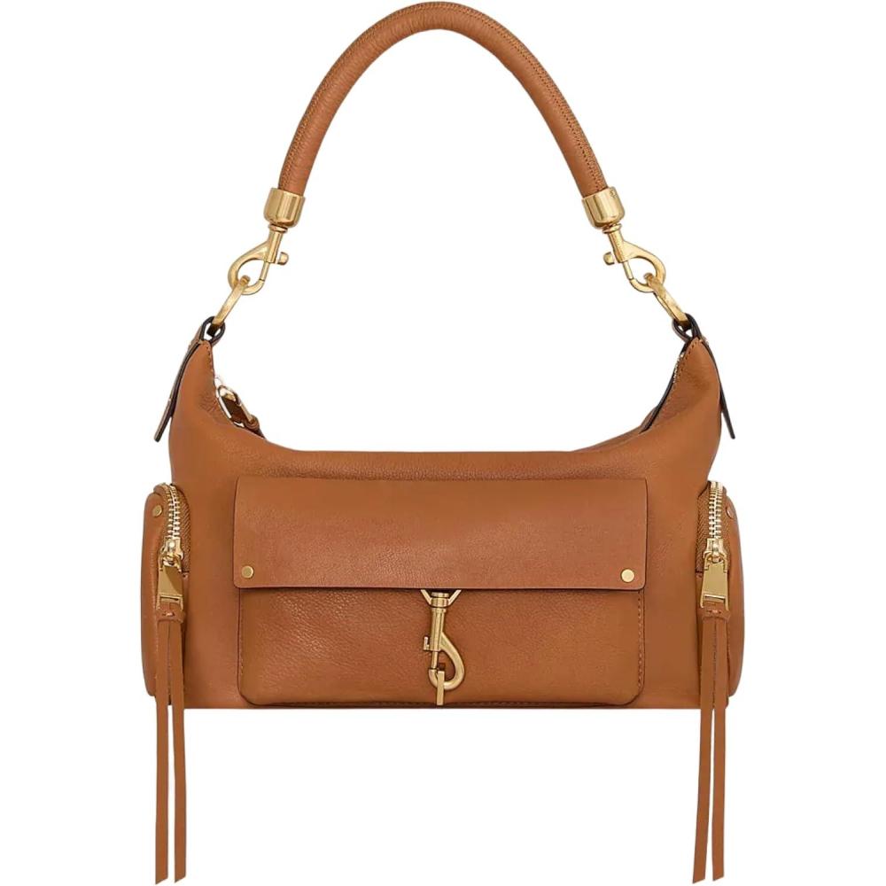 image:imageRebecca Minkoff Mab Shoulder Bag 20th Anniversary Edition Womens Leather HandbagCaramel