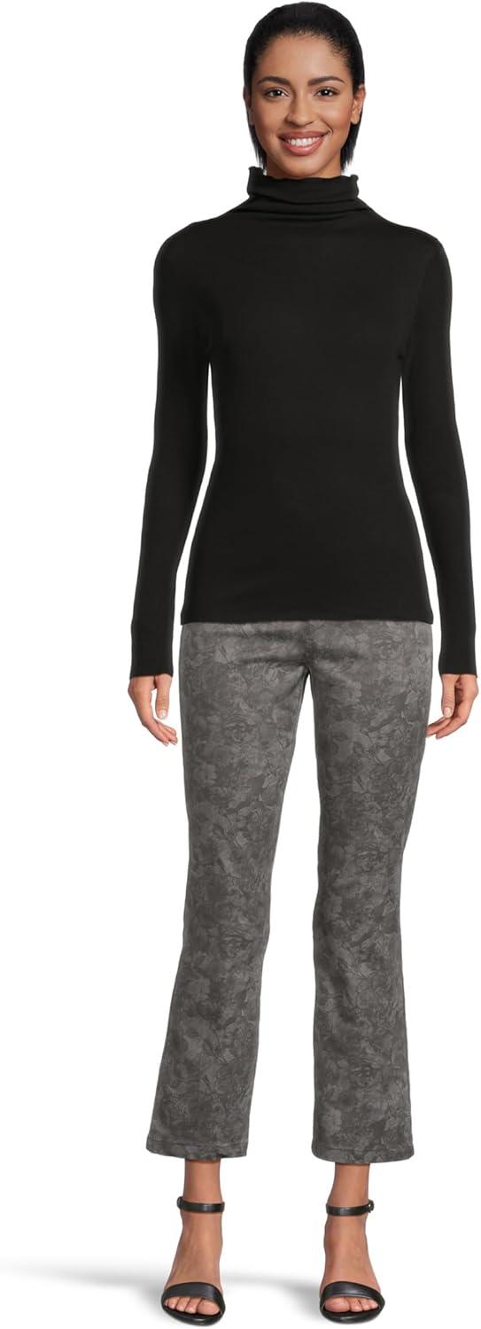 image:imageElliott Lauren Womens Layering Long Sleeve Turtle Neck Knit TopBlack