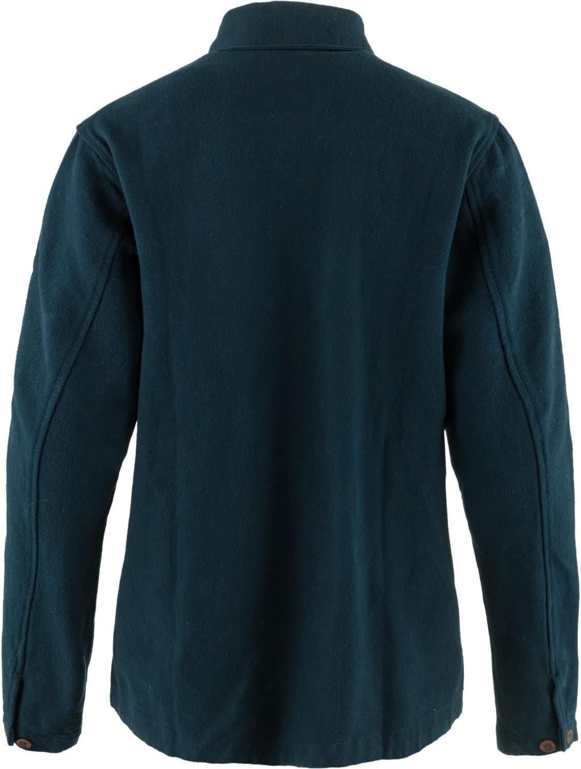 image:imageFjllrven Womens Singi Flannel Overshirt WDark Navy