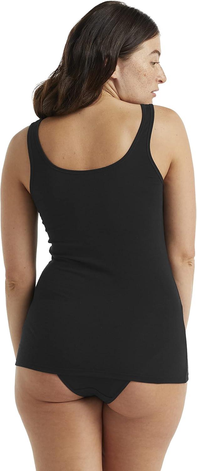 image:imageIcebreaker Womens Merino Siren TankBlack