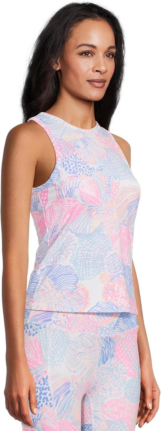 image:imageLilly Pulitzer Womens Candia Active Bra Tank UpMulti Roar of the Seas
