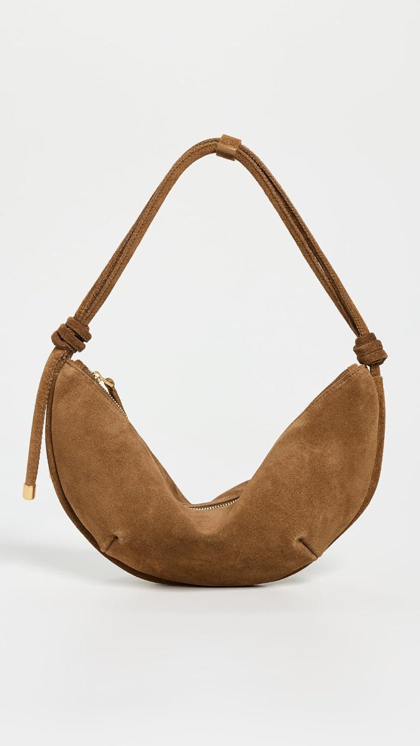 image:imageMadewell Womens Suede Bolo Shoulder BagAged Cognac