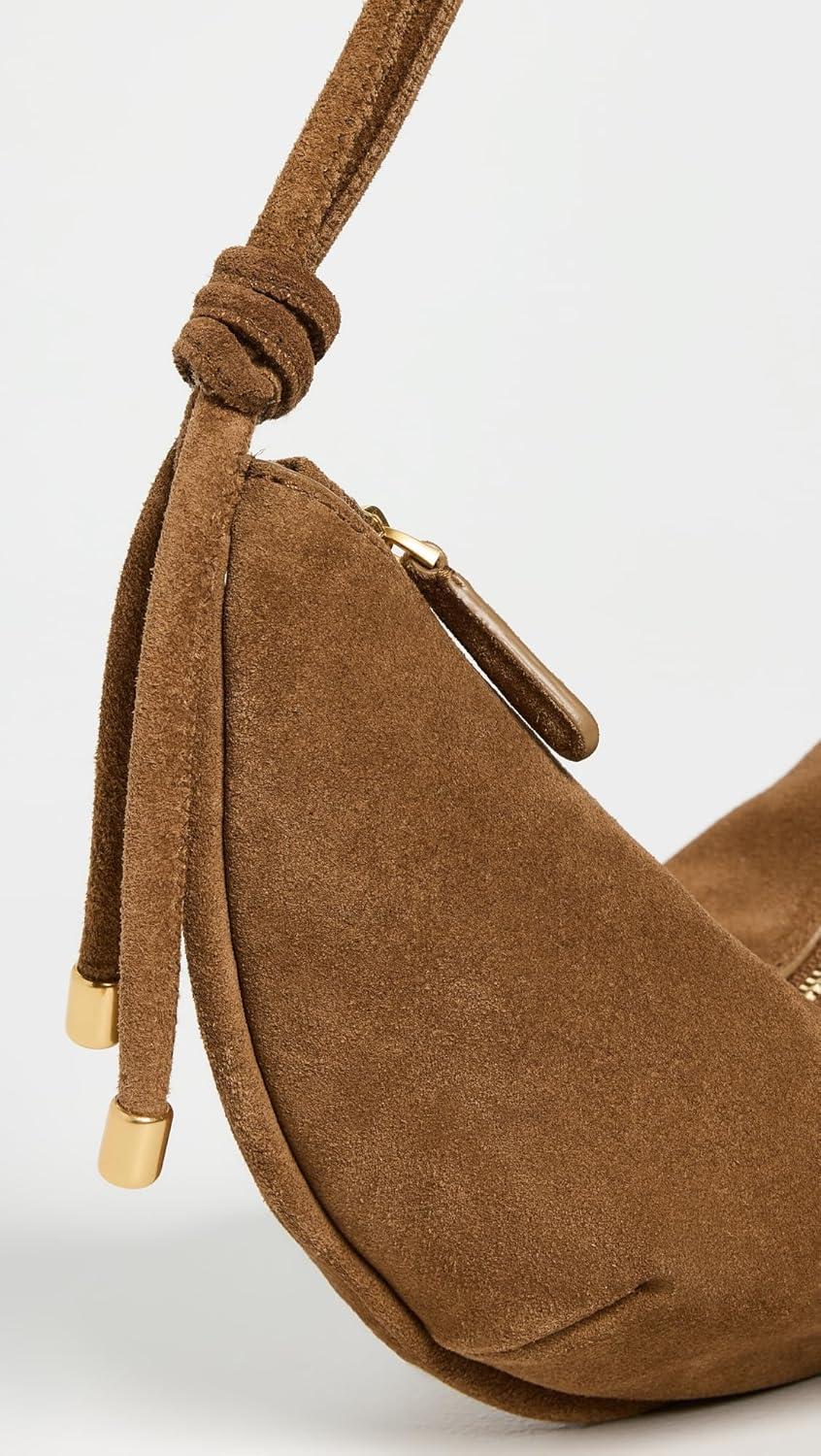 image:imageMadewell Womens Suede Bolo Shoulder BagAged Cognac