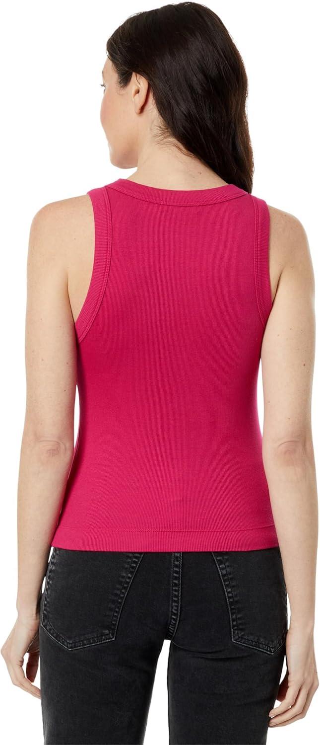 image:imageMichael Stars Womens Gina Wide Binding Crop TankDark Voltage