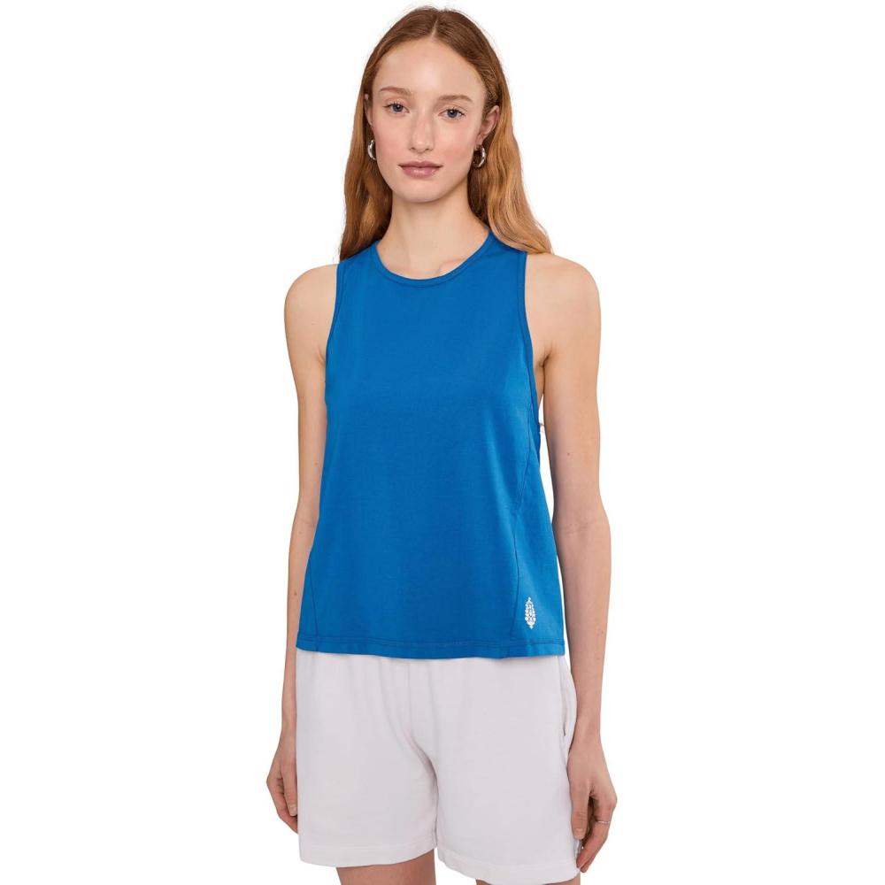 image:imageFree People Womens Hot Shot Twist TankLight Cobalt