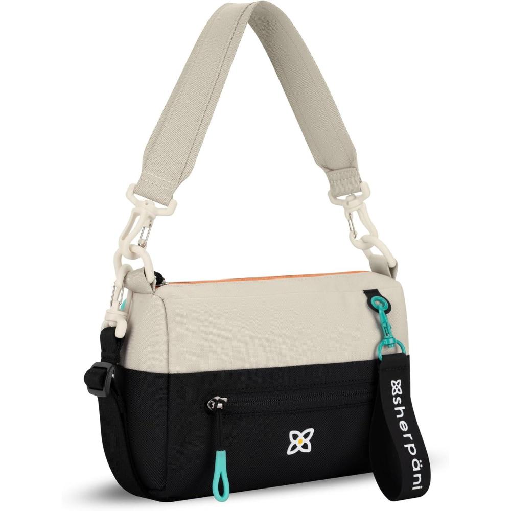 image:imageSherpani Skye Small Crossbody Purse Nylon Crossbody Bag Lightweight Cross Body Purses for Women RFID ProtectionBluff