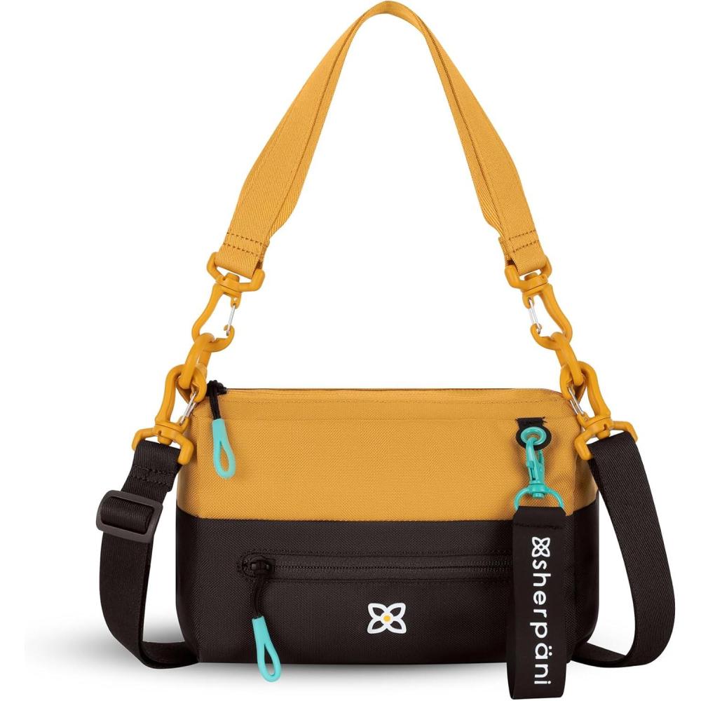 image:imageSherpani Skye Small Crossbody Purse Nylon Crossbody Bag Lightweight Cross Body Purses for Women RFID ProtectionSundial