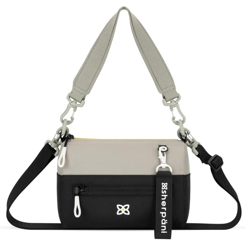 image:imageSherpani Skye Small Crossbody Purse Nylon Crossbody Bag Lightweight Cross Body Purses for Women RFID ProtectionWasabi Stone
