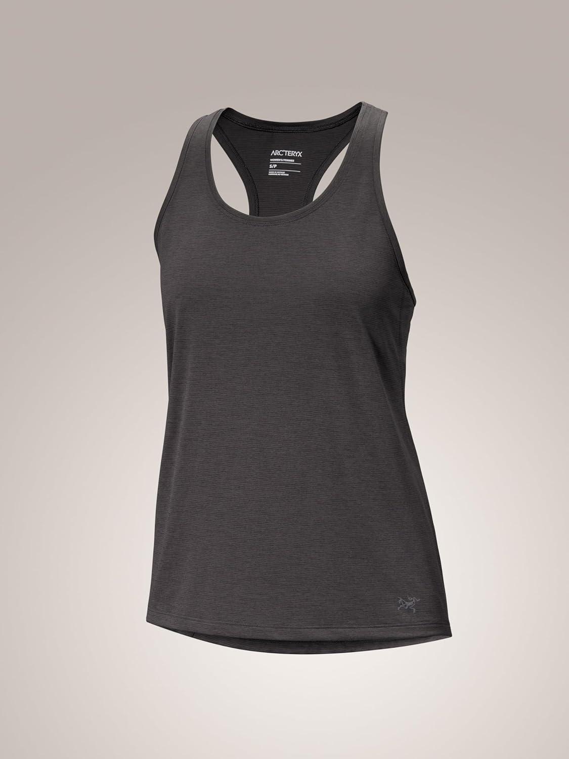 image:imageArcteryx Taema Tank Womens Quick Dry Lightweight Racerback Workout Tank Tops for Women Hiking Running FitnessBlack Heather
