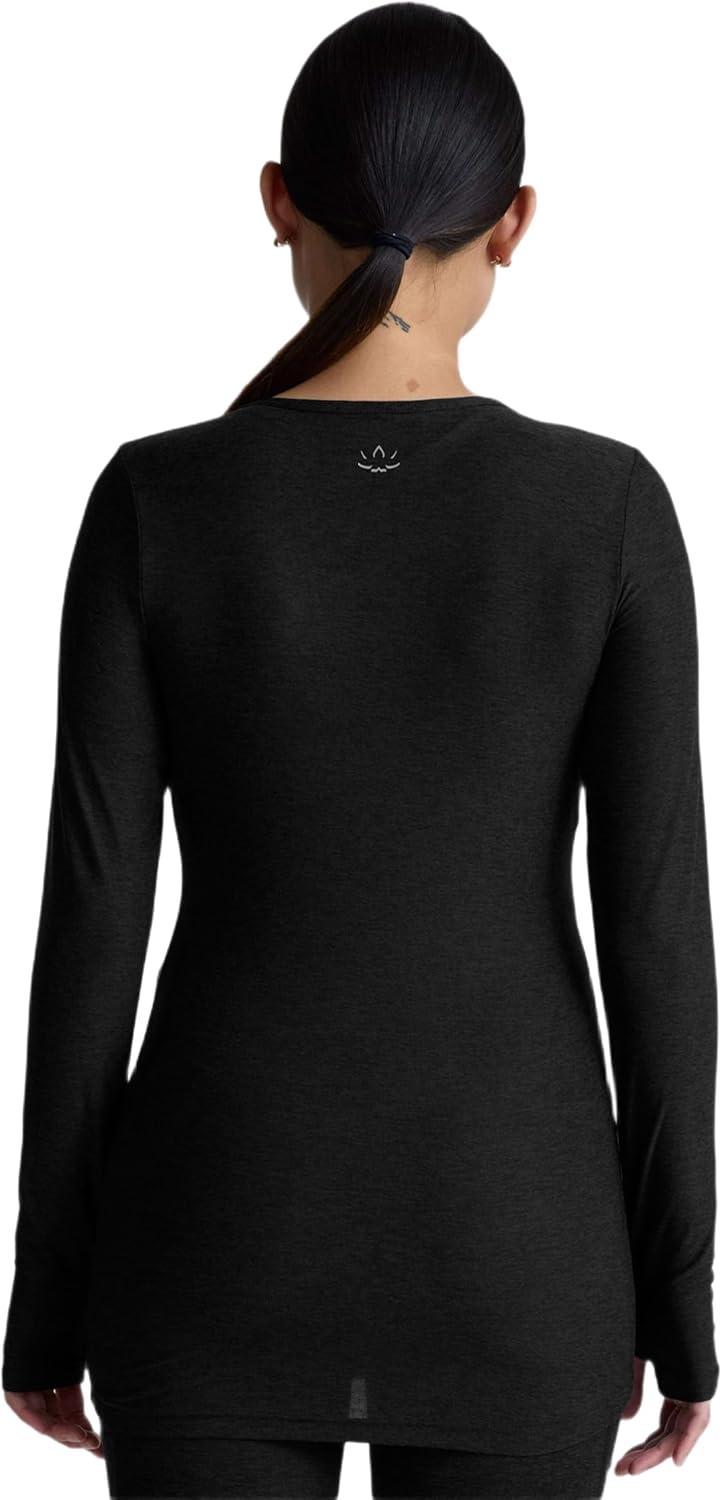 image:imageBeyond Yoga Womens Featherweight Count On Me Maternity Crew PulloverDarkest Night