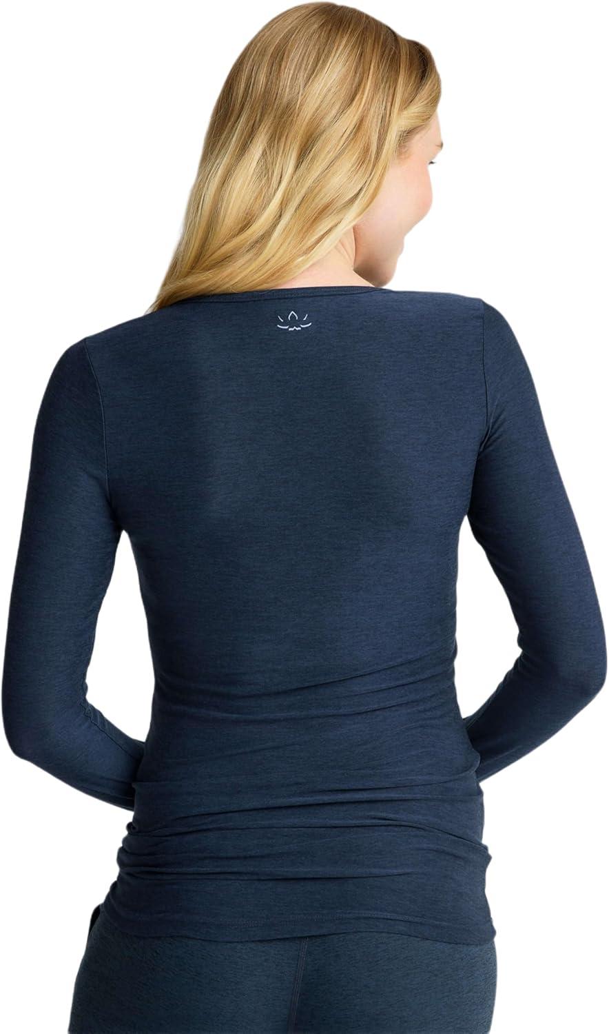 image:imageBeyond Yoga Womens Featherweight Count On Me Maternity Crew PulloverNocturnal Navy