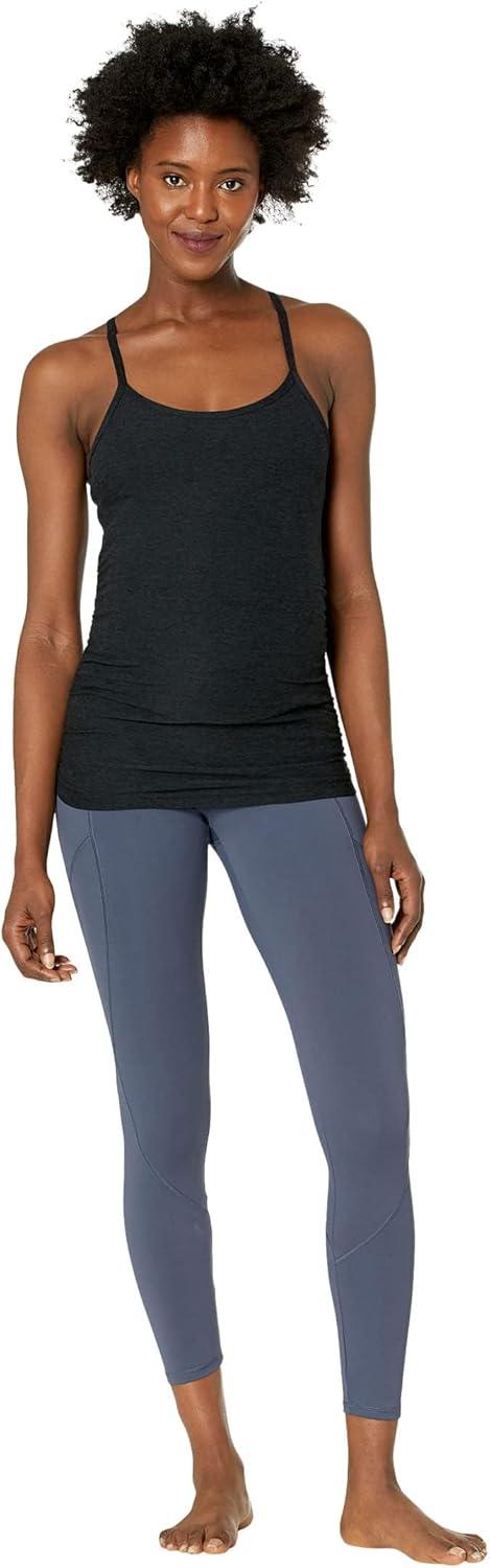image:imageBeyond Yoga Womens Spacedye Keep Your Cool Maternity Slim Racerback TankDarkest Night
